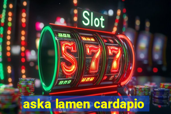 aska lamen cardapio